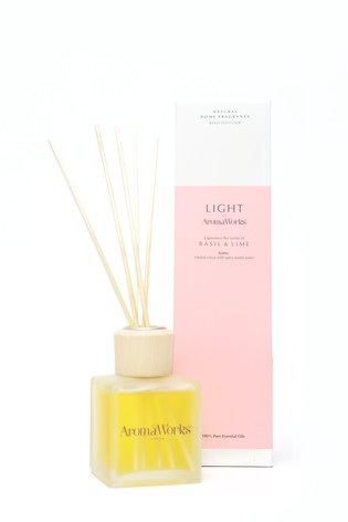 Aromaworks basil lime reed diffuser
