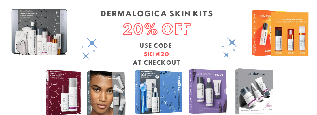 20% off dermalogica skin kits